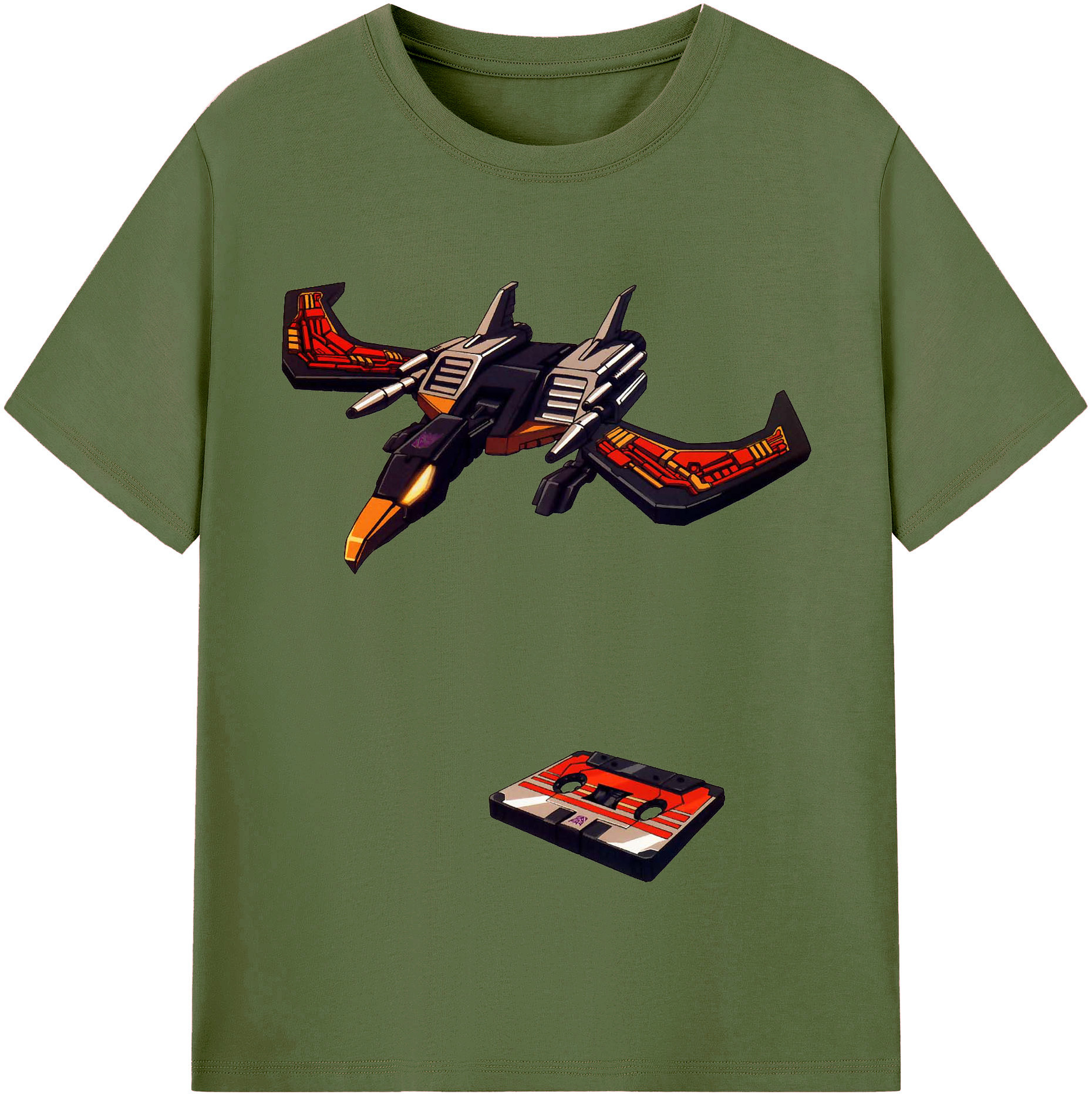 （画像用）  綿100％半袖Tシャツ（フロントプリント）